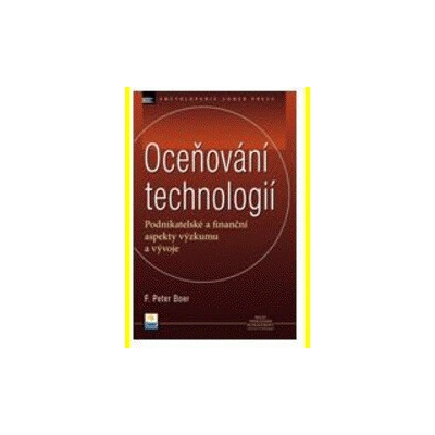 Oceňování technologií - F. Peter Boer