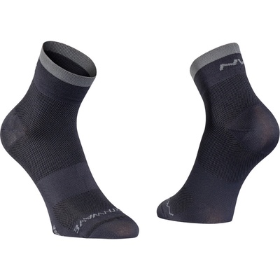 Northwave cyklo ponožky Origin High Sock Black/Dark Grey