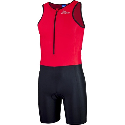 Rogelli TRI FLORIDA pánské triatlonové black-red Červené
