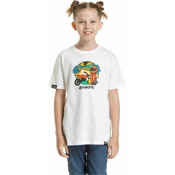 Meatfly детска тениска Moto White | Бяла Meatfly | Byal | Момичешки | 158