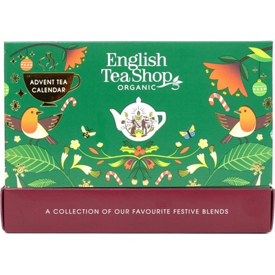English Tea Shop adventní kalendář kompakt zelený 25 čajů
