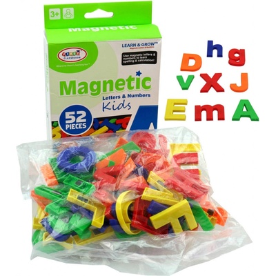 _Ostatní 1_ Písmenka magnetická barevná set 52ks abeceda v sáčku plast 16775