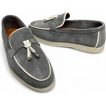 ДИЗАЙНЕРСКИ ДАМСКИ МОКАСИНИ ОТ ЕСТЕСТВЕН ВЕЛУР С ИТАЛИАНСКИ ДИЗАЙН