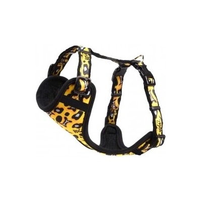Rogz Fashion M Leopard Bone нагръдник за куче