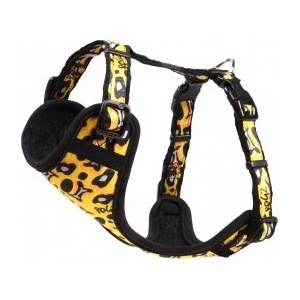 Rogz Fashion Leopard Bone нагръдник за куче