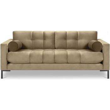 Cosmopolitan Design Бежов кадифен диван Bali - Cosmopolitan Design (COS_3S_51_F1_BALI102)