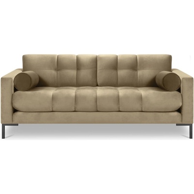 Cosmopolitan Design Бежов кадифен диван Bali - Cosmopolitan Design (COS_3S_51_F1_BALI102)
