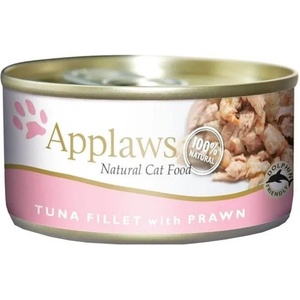 Applaws Tuna Fillet with Prawn in broth риба тон със скариди в бульон 70gr