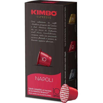 Kimbo Nespresso kapsle Napoli 10 ks