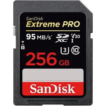 SanDisk SDXC Extreme PRO 256GB C10/UHS-I/U3/V30 SDSDXXG-256G-GN4IN/173371