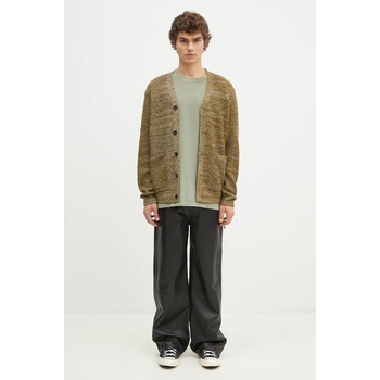 Norse Projects Вълнена жилетка Norse Projects Loki Wool Cotton Rib Cardigan (N45.0618.8096)