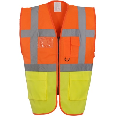 Yoko HI-VIS HVW801 / Многофункционална жилетка - HV оранжево/HV жълто L (79W801zw303)