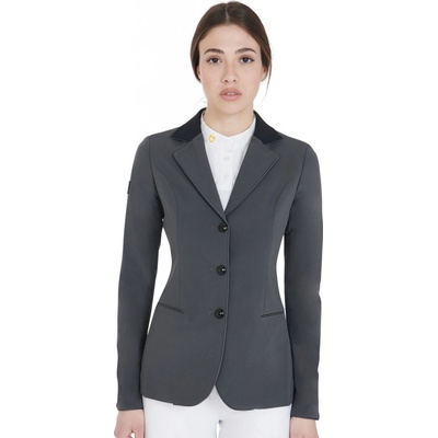 Equestro Sako závodní Elegance dámské grey/black