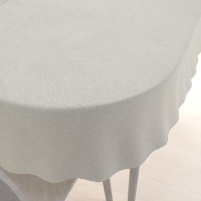 Biante Veľký oválny obrus BKL-601 Svetlý režný 240x300 cm