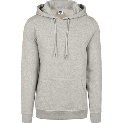 Urban Classics Basic Sweat Hoody šedá