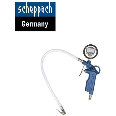 Scheppach Пистолет за помпaне на гуми с манометър / Scheppach 7906100736 / (SCH 7906100736)