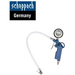 Scheppach Пистолет за помпaне на гуми с манометър / Scheppach 7906100736 / (SCH 7906100736)