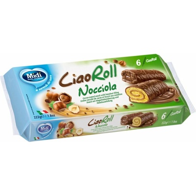 Midi rolky s liekovoorieškovou náplňou 222 g