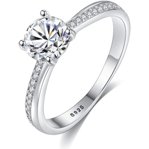 Silenti Jewelry Сребърен пръстен "Маниер" - 6 - 52мм (16.6мм диам. )