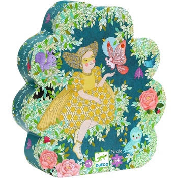 DJECO Детски пъзел Djeco - Дървото на Флора, 54 части (DJ07292)