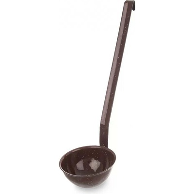 Naběračka smalt BROWN 33,5 cm, pr. 8 cm