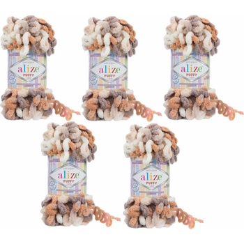 alize Puffy Color SET 5926 Плетива прежда (26705926-ALIZE-SET)