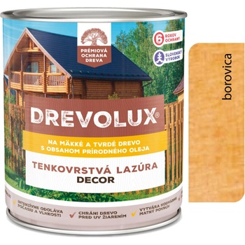 Drevolux Decor 2,5 l Borovica