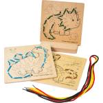 Bigjigs Toys Творчески комплект за шиене по номера Bigjigs - Динозаври (34048) - ozone