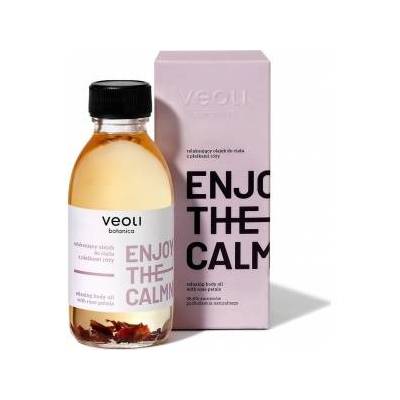 Body Oil Enjoy The Calmness Oil with Rose Plates Relaxing 150ml