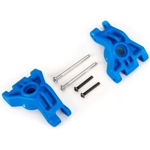 Traxxas Главини задни Traxxas Jato VXL Carriers, stub axle, rear, extreme heavy duty, blue (left & right)/ 3x41mm hinge pins (2)/ 3x20mm BCS (2) (for use with #9080 upgrade kit) TRX9050X (TRX9050X)