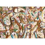 KS Games - Puzzle Glasco: No. 10 Abstract Composition - 1 000 piese