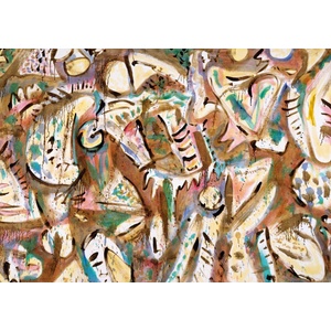 KS Games - Puzzle Glasco: No. 10 Abstract Composition - 1 000 piese
