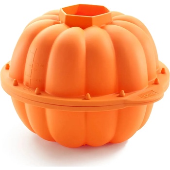 Lékué Класическа форма за кекс PUMPKIN, оранжева, силикон, Lékué (LKE1400100N02M017)