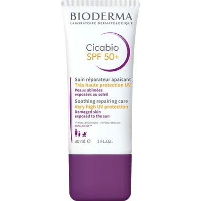 Bioderma Cicabio upokojujúci a obnovujúci krém SPF50+ 30 ml