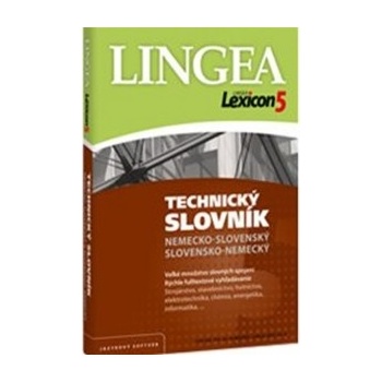Lingea Lexicon 5 Německý technický slovník