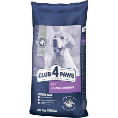 Club4Paws Premium pre dospelých psov veľkých plemien 20 kg