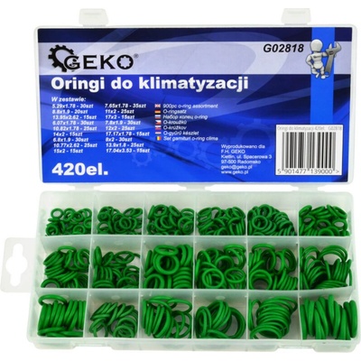 Geko Sada o-krúžkov pre klimatizácie 420 ks. G02818