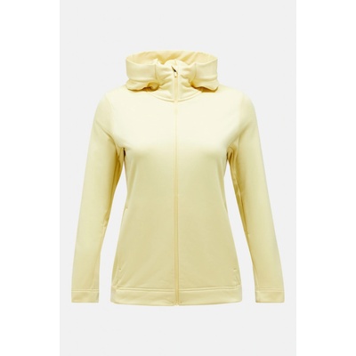 Peak Performance W Rider Tech Zip Hood Mellow Yellow