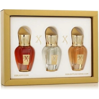Xerjoff Discovery Set III: Naxos EDP 15 ml + Alexandria II Parfum 15 ml + Golden Dallah Parfum 15 ml darčeková sada