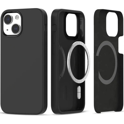 Tech-Protect Кейс Tech-Protect Silicone MagSafe за iPhone 13 / 14, черен (9319456604948)