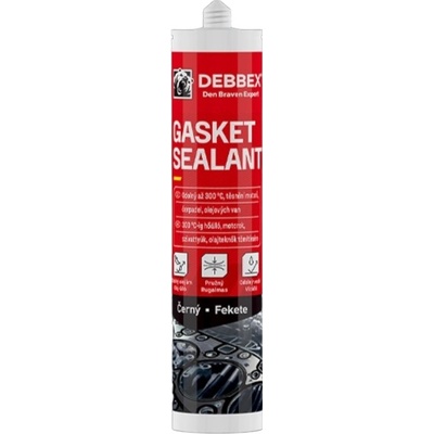 Debbex 30718RL Gasket sealant 280 ml černá