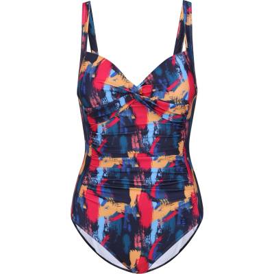 Regatta Бански костюм Regatta Women's Sakari One Piece Swimsuit - NavyBrshStrk