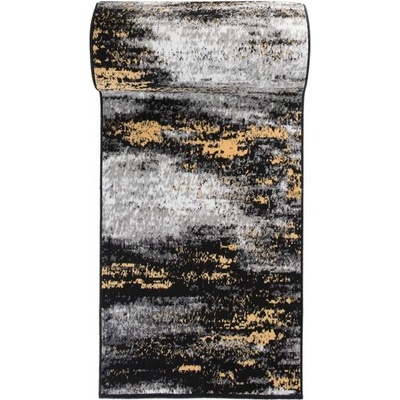 Najkoberce Maya Z905A EYM čierny / žltý metráž 60 cm