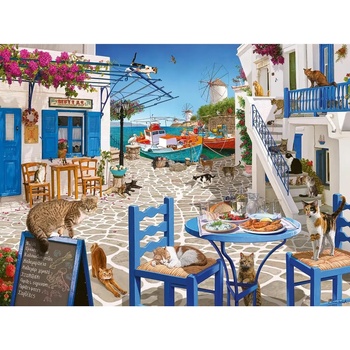 Ravensburger - Puzzle Cats of Mykonos - 1 500 piese