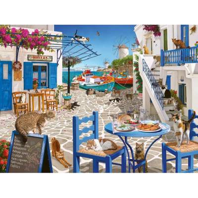 Ravensburger - Puzzle Cats of Mykonos - 1 500 piese