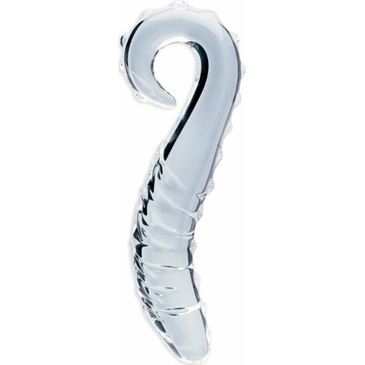 Clarity Heras Tempest dildo z borosilikátového skla 16,2 x 2,9 cm