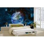 DIMEX ART Самозалепваща се флизелинова фототапета земя 375 x 250 см