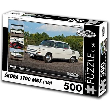 Image 1 of Retro cars - Puzzle Skoda 1100 MBX (1968) II - 500 piese