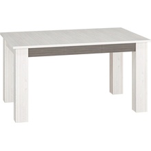 ML FURNITURE Jídelní stůl rozkládací - BLANCO 33, 101/141/181 x 89, sněžná borovice/new grey