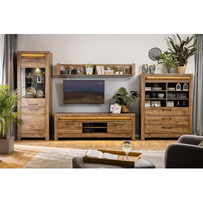 Модулна секция Torin дъб рибек